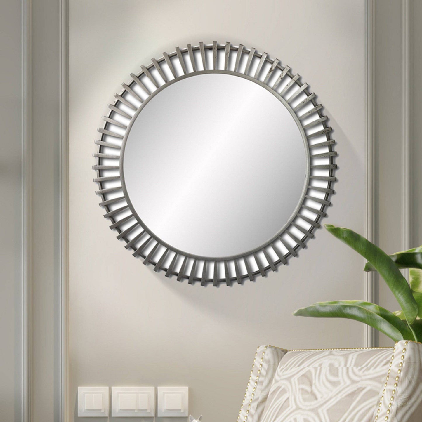 Wall Mirror - Decorative Metal Wall Mirror