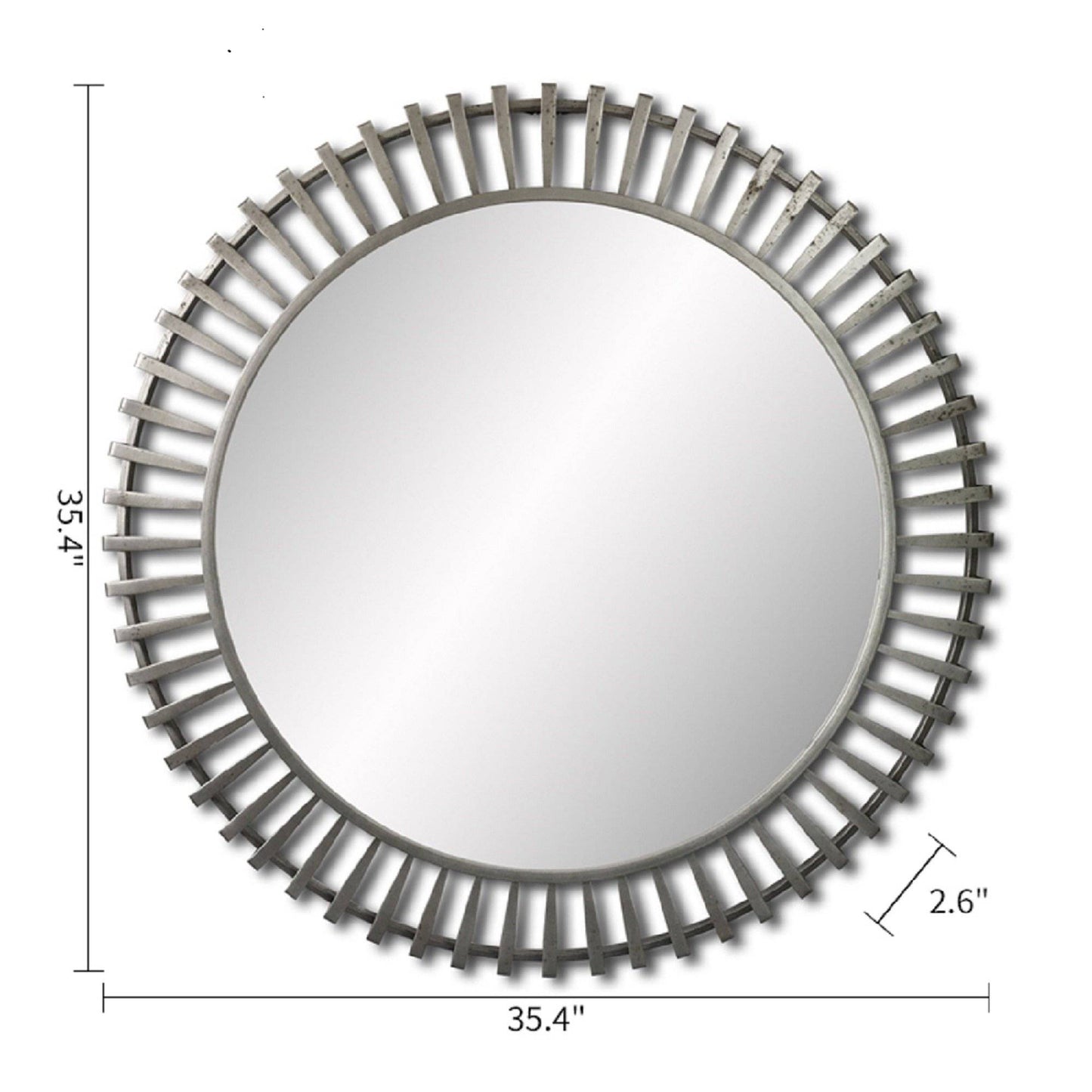 Wall Mirror - Decorative Metal Wall Mirror