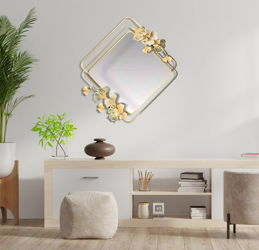 Wall Mirror - Decorative Metal Wall Mirror